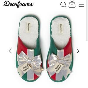 Dearfoams Memory super soft foam scuff slipper christmas holiday present unisex